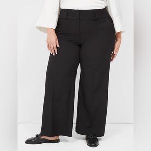 Lane Bryant - High-Rise Perfect Drape Wide Leg Pant